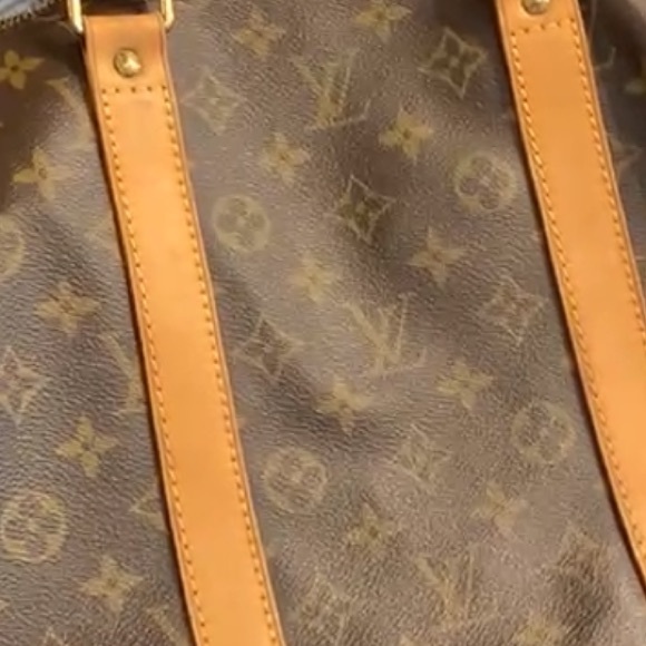 Authenticated Louis Vuitton LV CarryAll 55 Speedy Travel Duffle Bag Luggage - Picture 11 of 16